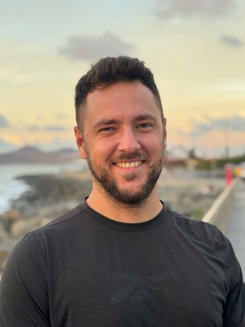 Marc Stan, full-stack engineer, on the seafront in Las Palmas de Gran Canaria